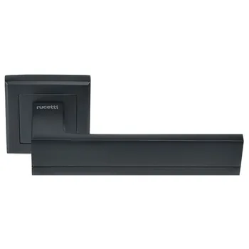 Дверная ручка на квадратной розетке RUCETTI RAP 22-S