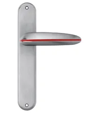 Дверная ручка на планке латуннная Manital "Carmen"