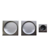 Комплект Bonaiti MOD BQD Ручка квадратная на раздв дверь + ручка для вытягивания двери