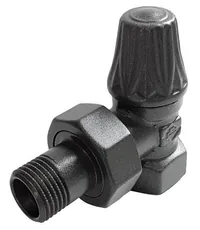 Вентиль Carlo Poletti "Artistic/Classic Art" запорный угловой 1/2 антрацит