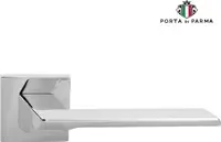 Дверная ручка на розетке PORTA DI PARMA "Italia" полированный хром