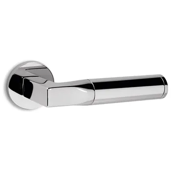 Дверная ручка на розетке Salice Paolo "Tube"