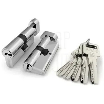 Цилиндровый механизм Fuaro (Фуаро) (R602) R6002Knob 68 mm (26+10+32) с вертушкой