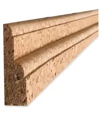 Пробковый погонаж - плинтус 2-х слойный 915х40х12 мм (10 шт.)