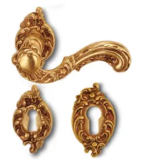 Дверная ручка на розетке Salice Paolo "Samarra" 4270