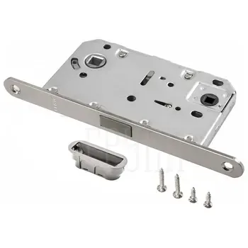 Защелка сантехническая магнитная Renz с пластиковой ответной планкой INLBM 5096 pl