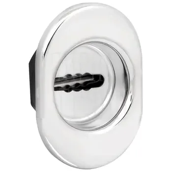 Накладка Fuaro (Фуаро) на сувальдный замок ESC.S-auto/U/OV.477 (ESC 477 U (70х50) ) с подпруж. шторками