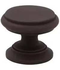 Мебельная ручка-кноб 804 F Melodia Flat Cap (Ø32 мм)