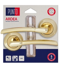 Ручка Punto (Пунто) раздельная LM/A R.TL54.ARDEA/HD матовое золото/золото