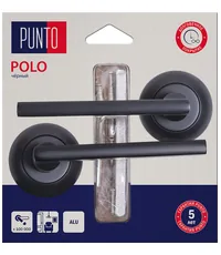 Дверные ручки Punto (Пунто) на круглой розетке "POLO" R.TL54.POLO/H