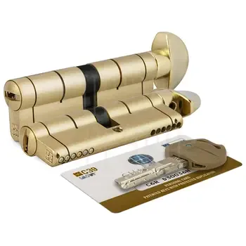 Цилиндровый механизм Mottura (Моттура) с вертушкой C39F464601RLC5 (92 мм/41+10+41) (верт. 99.506)