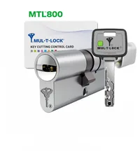 Цилиндровый механизм ключ-вертушка Mul-T-Lock (Светофор) MTL800 111 mm (26+10+75)