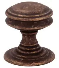 Мебельная ручка-кноб Melodia 801 Ranja (Ø38х42 мм)