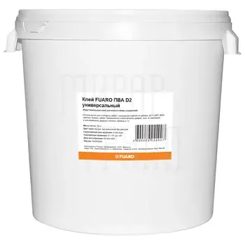Клей Fuaro (Фуаро) ПВА D2 универсальный (30 кг)