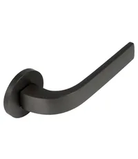 Дверная ручка на круглой розетке ADDEN BAU "COMET" S-483