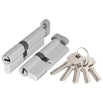 Цилиндровый механизм Ajax (Аякс) (AX202/100) AX2002Knob 100 (40+10+50) CP с вертушкой