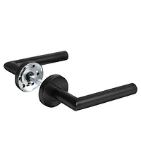 Дверная ручка на круглой розетке Fuaro (Фуаро) R.DSS201-0204/19