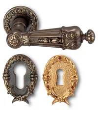 Дверная ручка на розетке Salice Paolo "Pompei" 4315