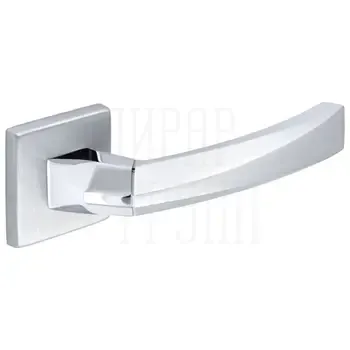 Дверная ручка Extreza Hi-Tech "Elio" (Элио) 109 на квадратной розетке R11