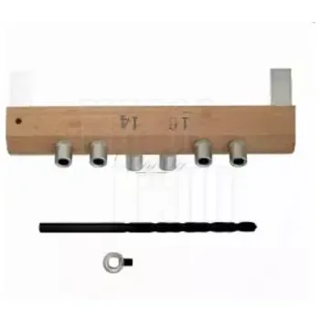 Шаблон для установки ввертных петель Ø20 для стандартных дверей