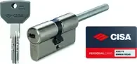Цилиндр CISA серии ASIX P8 ключ-шток 60 mm (25+10+25)