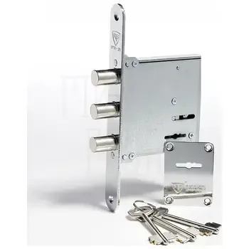 Замок врезной механический сувальдный Rav Bariach