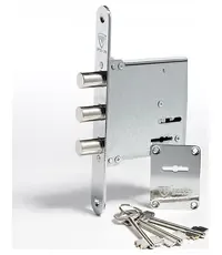 Замок врезной механический сувальдный Rav Bariach