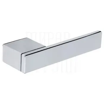 Дверная ручка Extreza Hi-Tech "BENT" (Бент) 124 на прямоуг. розетке R14