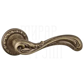 Дверная ручка Punto (Пунто) на круглой розетке "PALMIRA" MT