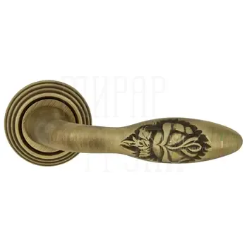 Дверная ручка Extreza "Mirel-R" на круглой розетке R05