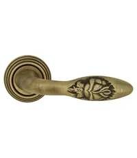 Дверная ручка Extreza "Mirel-R" на круглой розетке R05