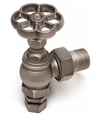 Вентиль Carlo Poletti Traditional регулировочный угловой на 1/2 состаренная бронза