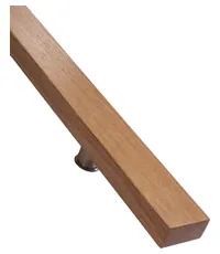 Ручка-скоба для входной/межкомнатной двери "Вуд" 900 mm (25x50)