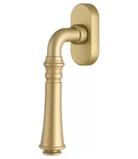 Оконная ручка Extreza "CANNA"(Канна) 327 HW матовая латунь