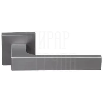 Дверные ручки Archie Sillur "MURO" на квадратной розетке (антибакт. покрытие)