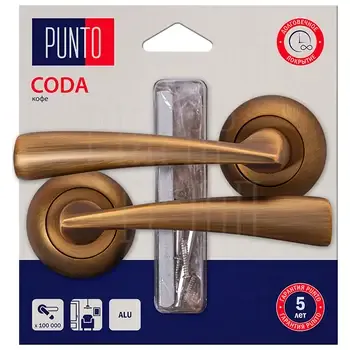 Ручка Punto (Пунто) раздельная LM/A R.TL54.CODA/HD