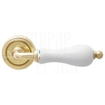 Дверная ручка Extreza "Dana" (Дана) 305 на круглой розетке R01