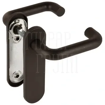 Ручка Fuaro (Фуаро) дверная FP.DH172.0433 W/CYL HOLE NE (9x140) без отверстий под ЦМ