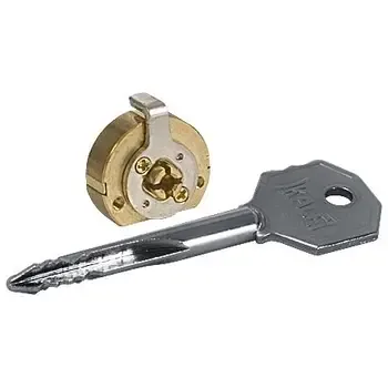 Цилиндровый механизм Kale kilit (Кале килит) 164/FB mm для замков с крест. ключами 3 кл.