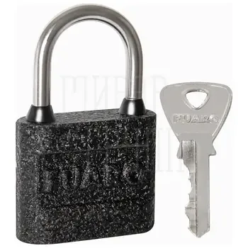 Замок навесной Fuaro (Фуаро) PL-03-40 англ. 3 кл. коробка