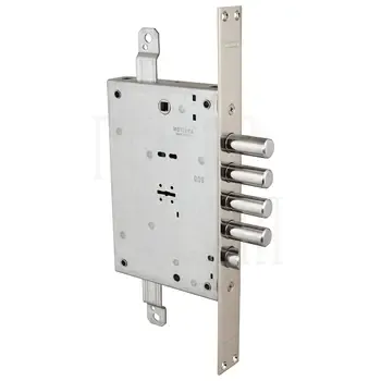 Замок врезной Mottura (Моттура) сувальдный с защёлкой 52.771 (универсальный)