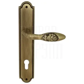 Дверная ручка Extreza "MIREL-ROSE" (Мирель-роуз) на планке PL03