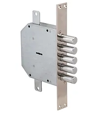 Замок Mottura (Моттура) врезной сувальдный 50.798-S (левый) ключ 40 мм без накл.