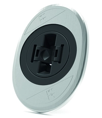 Накладка Mottura (Моттура) на замок 3D KEY внутренняя 95.503B0 /глубина 10 (Мат. хром) 1 шт