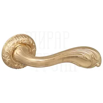 Дверная ручка на круглой розетке Fuaro (Фуаро) "BAROCCO" SM