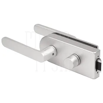 Комплект: замок+ручка Armadillo (Армадилло) для стеклянной двери Space.GL.LWC