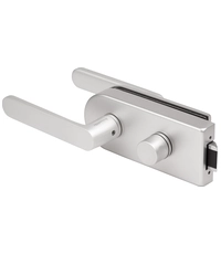 Комплект: замок+ручка Armadillo (Армадилло) для стеклянной двери Space.GL.LWC