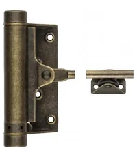 115OA001 Доводчик дверной стальной пружинный до 25 кг Aldeghi (77x235мм)