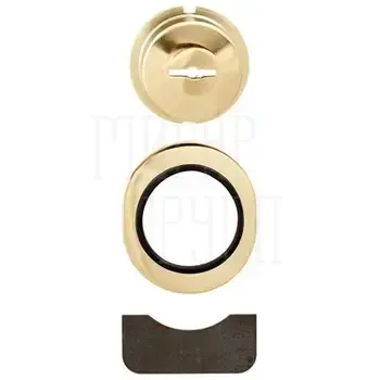 Защитная накладка для сувальдных цилиндров серии 02715 и 02716 латунь CISA 06429.60.1