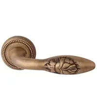 Дверная ручка на розетке Melodia 243 L "Rosa"